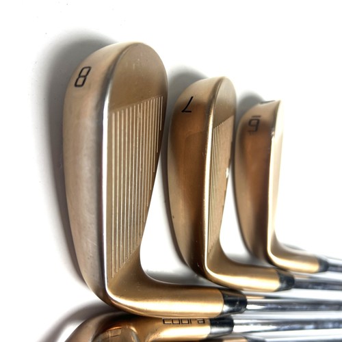 Cobra King Forged Tec Copper Irons / 5-PW / KBS $-Taper Lite Regular Flex - Picture 8 of 10