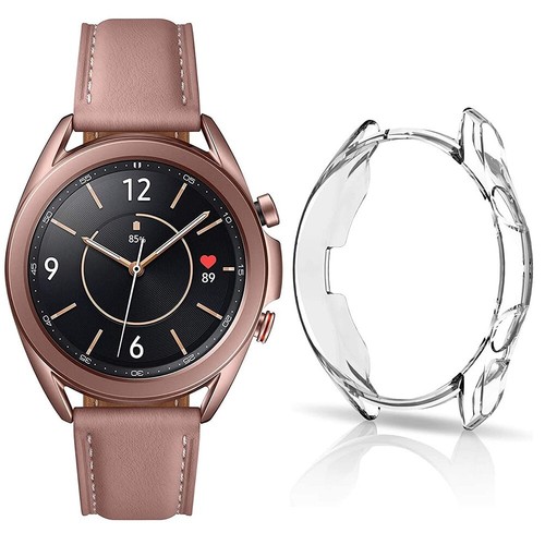 Premium Real Front and Back Hard PC Cover Case for Samsung Galaxy Watch 3 41mm - 第 1/1 張圖片
