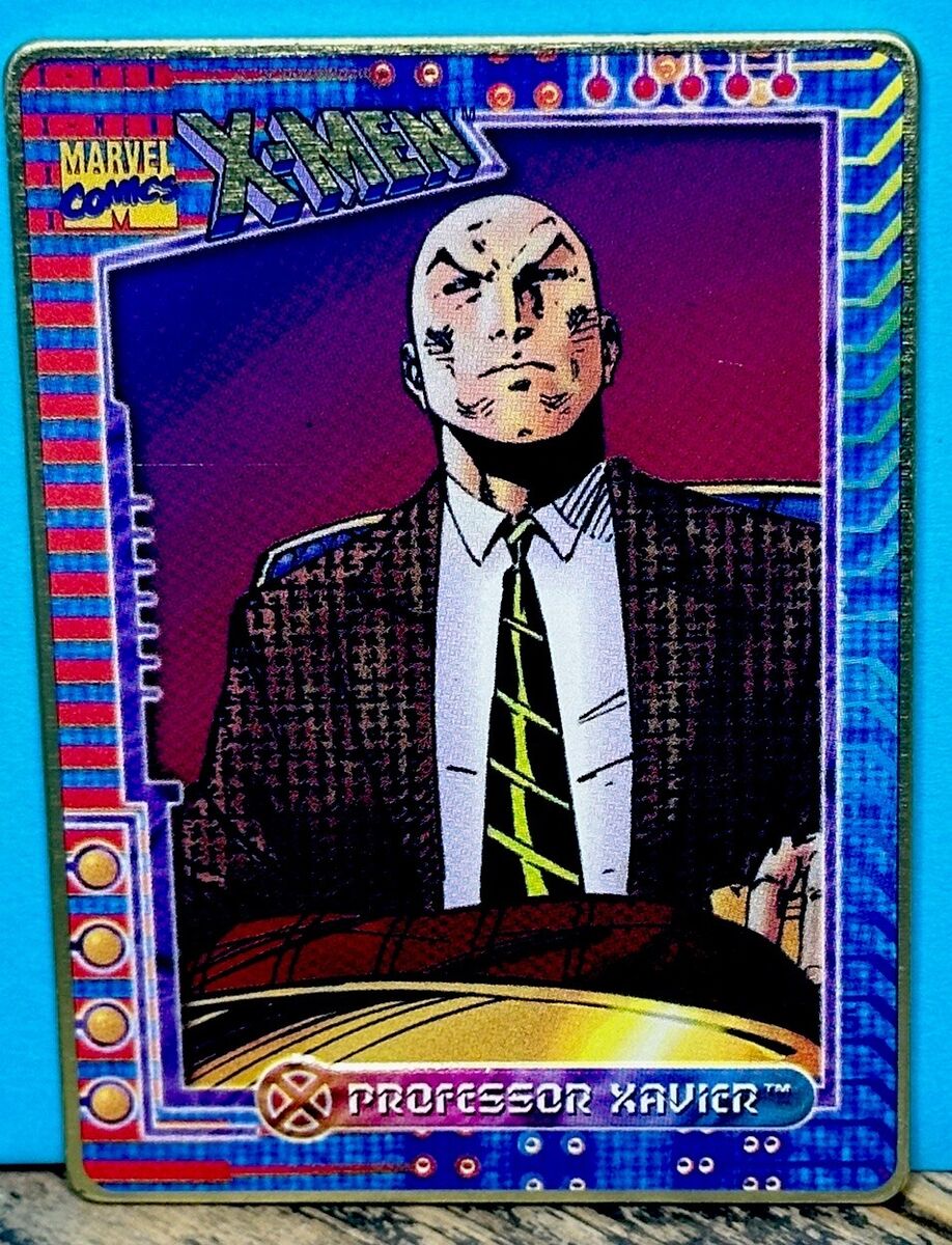 RARE X-Men MARVEL METAL CARD Professor X - Xavier /12000 SSP RARE X-Men MARVEL METAL CARD Professor X - Xavier /12000 SSP