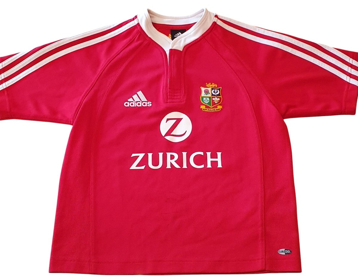 adidas British and Irish Lions ラグビーシャツ Classic Rugby Shirts | 2005 British Irish Lions Vintage Old