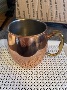 OGGI Moscow Mule Mug Copper Plated Stainless Steel
