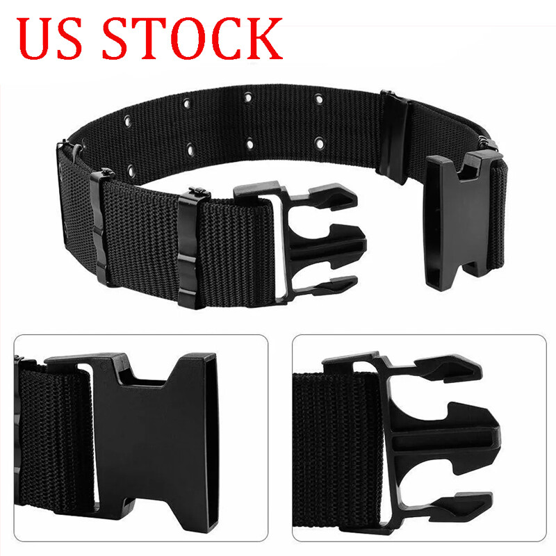 Military Waistband Belt Tactical Nylon Web Pistol Belt Duty Combat Soldier Belts