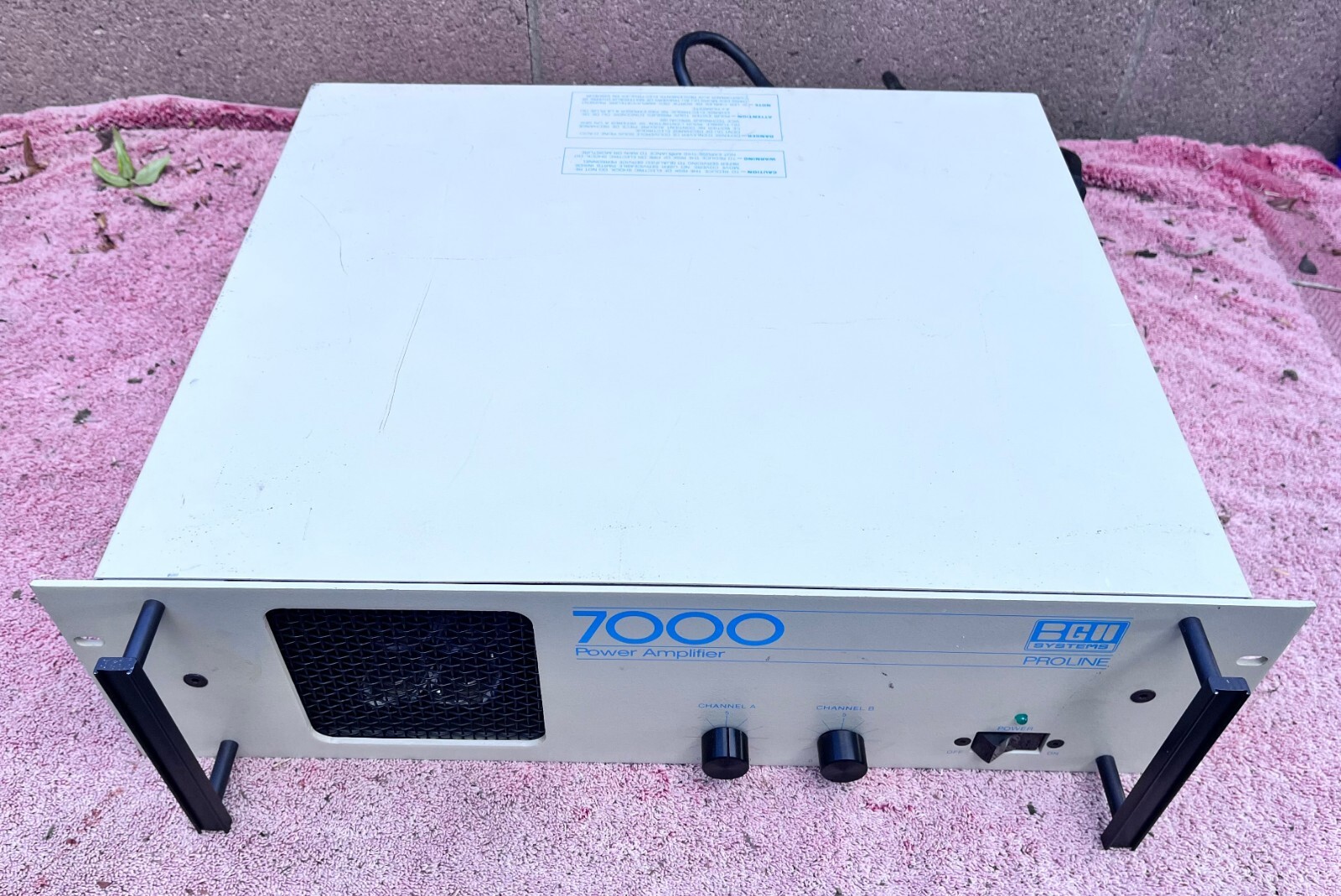 BGW 7000 ProLine Stereo Power Amp eBay