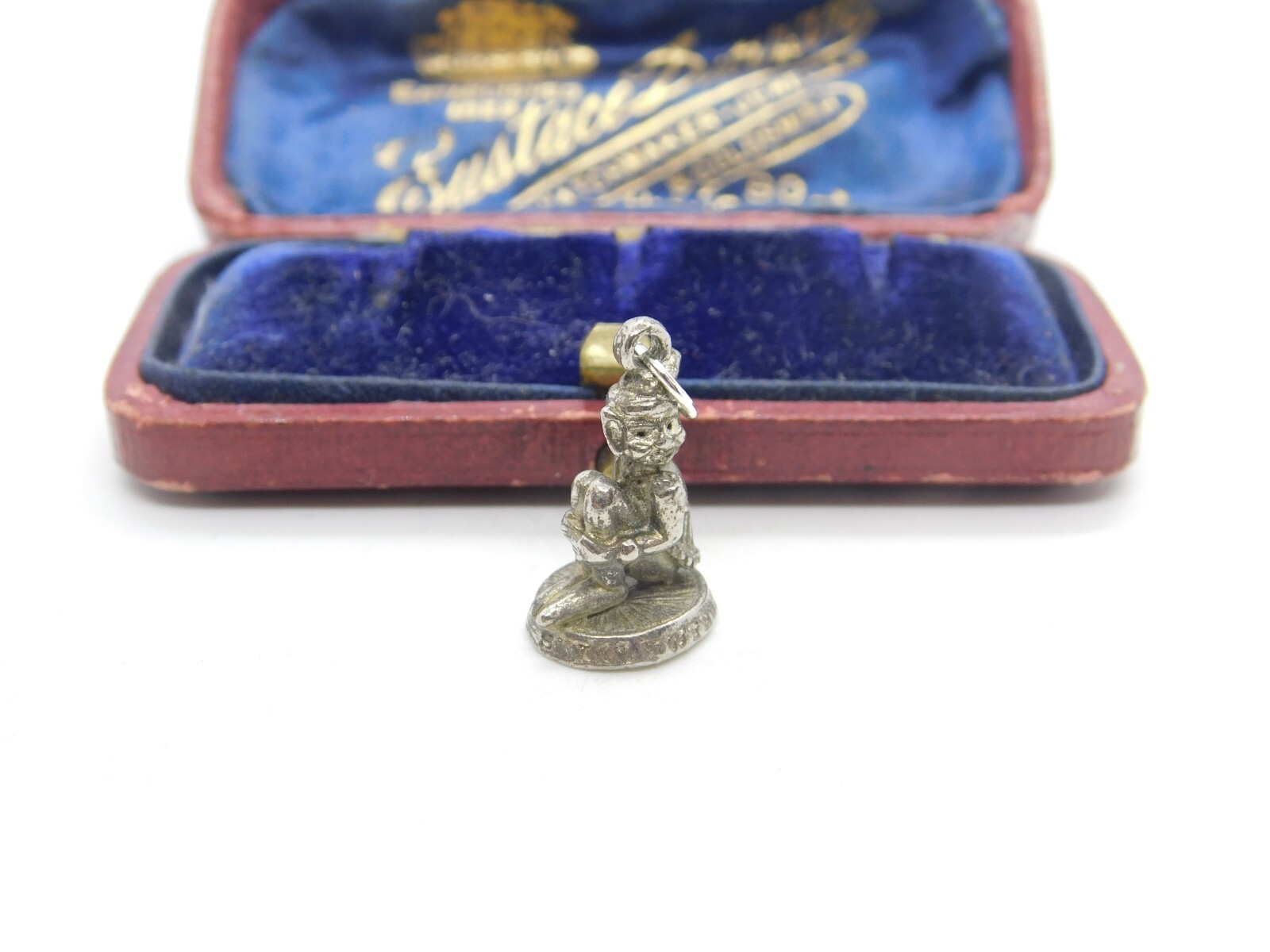 Sterling Silver Cornish Pixie or Elf Charm Pendan… - image 1