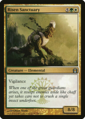 1x FOIL Risen Sanctuary MTG RTR #190 Magic English NM/Unplay uncommon UC card