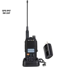 A1 Dual Band Transceiver Handheld Long Range IP67 Waterproof Radio For Rescue