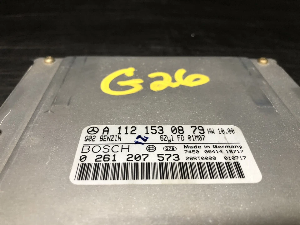 Mercedes Benz E320 2001 2002 motor ordenador ecu ecm pcm módulo de control Foto 2 de 4