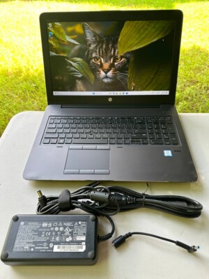 HP ZBook 15 G3 i7-6700HQ 2.60GHz 8GB RAM 256GB SSD Win11pro | eBay