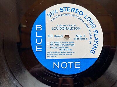 Lou Donaldson - Alligator Bogaloo - 1967 OG Blue Note BLP