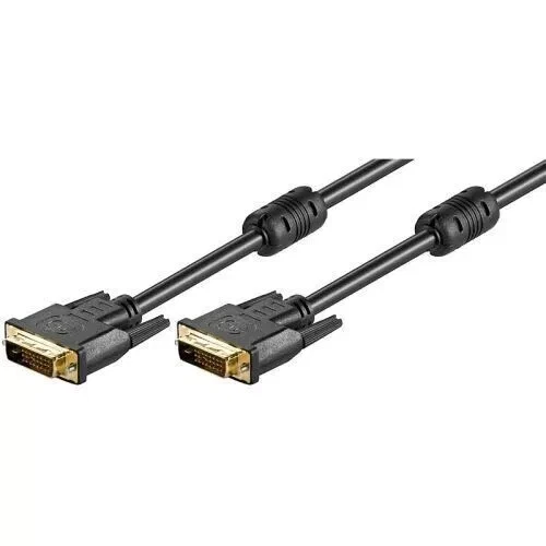 3m DVI Monitor Kabel FullHD Dual Link DVI-D 24+1 Stecker auf DVI-D 24+1 Stecker - Bild 2 von 4