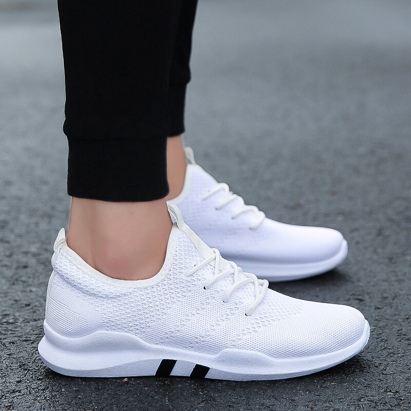 Athletic Sneakers Men's Casual knit Shoes Jogging Outdoor Running