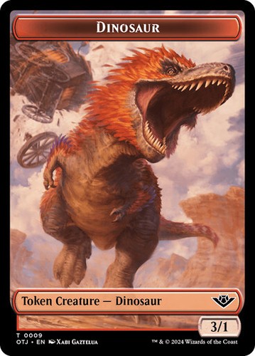 MtG Magic The Gathering Outlaws of Thunder Junction Token Cards x1 - Picture 9 of 63