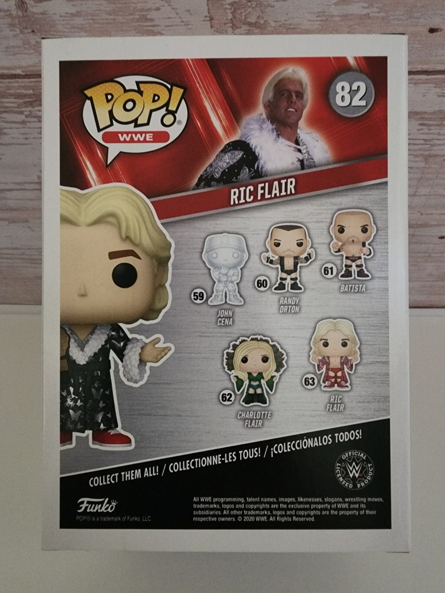 Funko Pop! WWE – Ric Flair #82 – Diamond Collection – Exclusivité GameStop – Figurine Vinyl Neuve