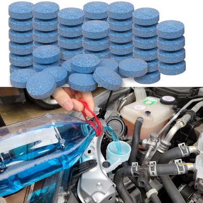 100 Pieces Car Windshield Washer Fluid Concentrated Clean Tabletsnew Formula Win