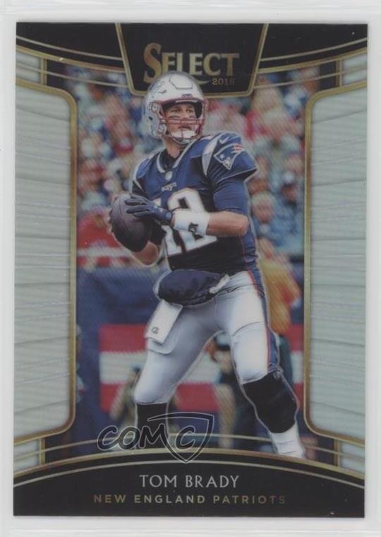 2018 Panini Select Concourse Silver Prizm Tom Brady #86 2oz