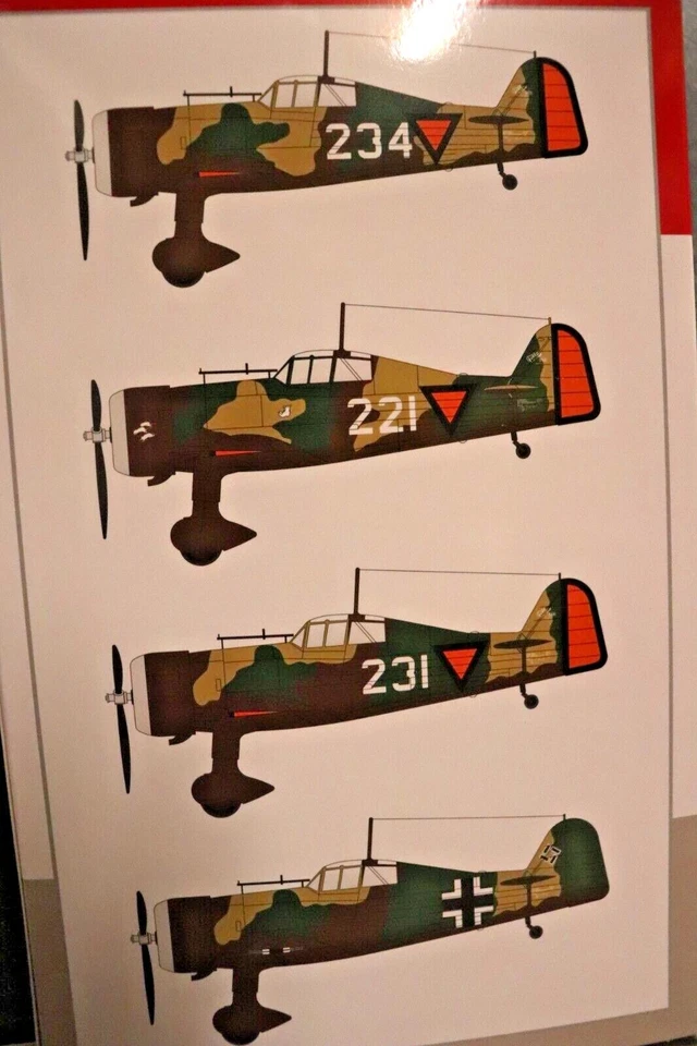 Fokker D-XXI Primary Dutch WW II Fighter 1939 Special Hobby  1/72 - Image 2 of 4