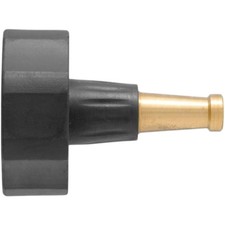 Orbit 1 Pattern Solid Stream Brass/Zinc Hose Nozzle (Pack of 3)