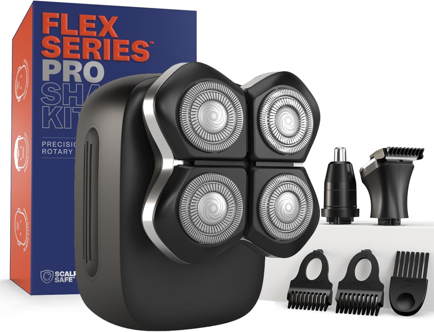 FlexSeries Pro Electric Shaver - Men's Grooming Kit