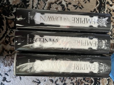 Empire of the Vampire Damned Dawn Goldsboro Signed Numbered Trilogy