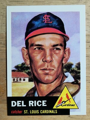 1991 Topps Archives '53 #68 Del Rice | eBay