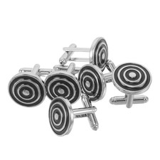 3 Pairs Cuff Links Mens Set Dress Shirt Studs for Fashion Cufflinks