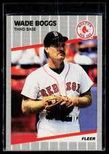 1989 Fleer #81 Wade Boggs