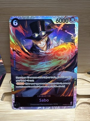 One Piece TCG | Sabo PRB02-014 SR - One Piece Card the Best Vol. 2