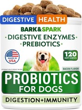 Probiotics for Dogs - Gas, Diarrhea, Allergy, Constipation, Upset Stomach Relief