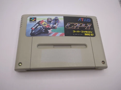 GP-1 Motorcycle Racing Nintendo Super Famicom - SHVC-G7