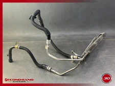 10-12 Jaguar XF X250 Power Steering Oil Fluid Cooler w/ Hose 8W833L602AB OEM