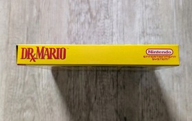 Dr. Mario NES Nintendo Authentic Box Minty Condition & Manual Only - No Game