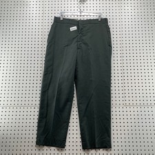 Vintage Military Wool Chino Pants Mens 34s Army Green Fits 33x26.5 70s Type 1