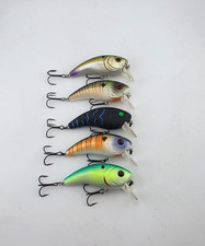 (5) 6th Sense Movement 80X Crankbait Fishing Lures Lot of 5