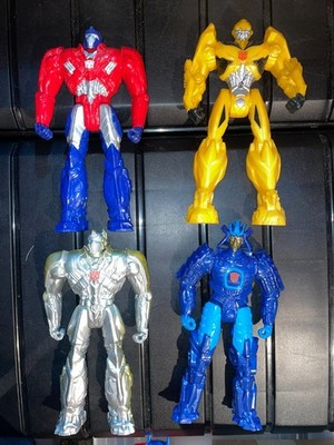 Hasbro Transformers 4 AOE 12  Figures OPTIM. PRIME BUMBLEBEE SILVER KNIGHT DRIFT