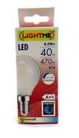 Led Leuchtmittel Tropfenform E14 4,5W=40W 470Lm Warmweiß Dimmbar 2700K 852673