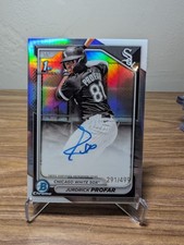 2024 Bowman Chrome Jurdrick Profar Auto Refractor 1st #227/499 Autograph