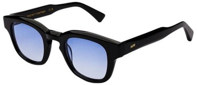 MessyWeekend Unisex Austin Acetat Sonnenbrille - Schwarz