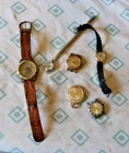 LOT Vintage Watches Wristwatches Sheffield Wind Up Pocket Micron Bulova Timex NR