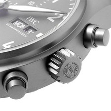 IWC Pilot's Watch Chronograph 41 Top Gun Ceratanium IW388106 second hand mens 8