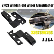 2pcs Universal Windshield Wiper Arm Adapterconverter Kit 3392390298 Usa