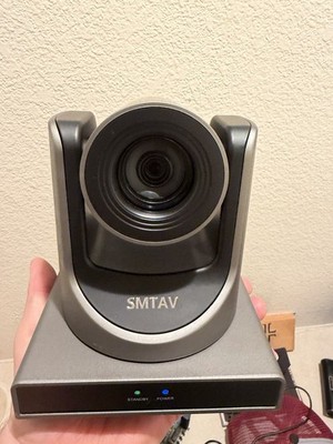 SMTAV NDI PTZ Camera,30x + 8X Zoom,Live Streaming Camera with HDMI,3G-SDI