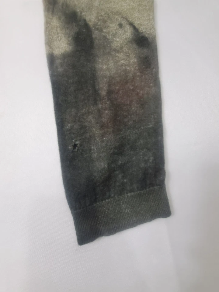 Suéter de Lujo John Varvatos Henley Para Hombres Talla Grande Manga Larga Causal Adulto Top Foto 4 de 4