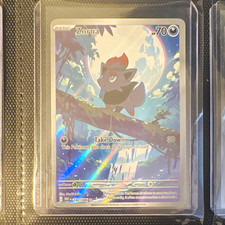 Zorua 142/086 SV: White Flare Illustration Rare Holo Full Art English Saito on eBay