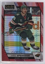 2023-24 O-Pee-Chee Platinum Red Prism 76/199 Jared Spurgeon #37 10no