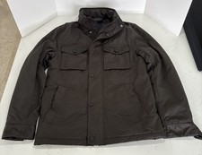 H M Black Men's Utility Jacket Coat Dark Grey Size XS