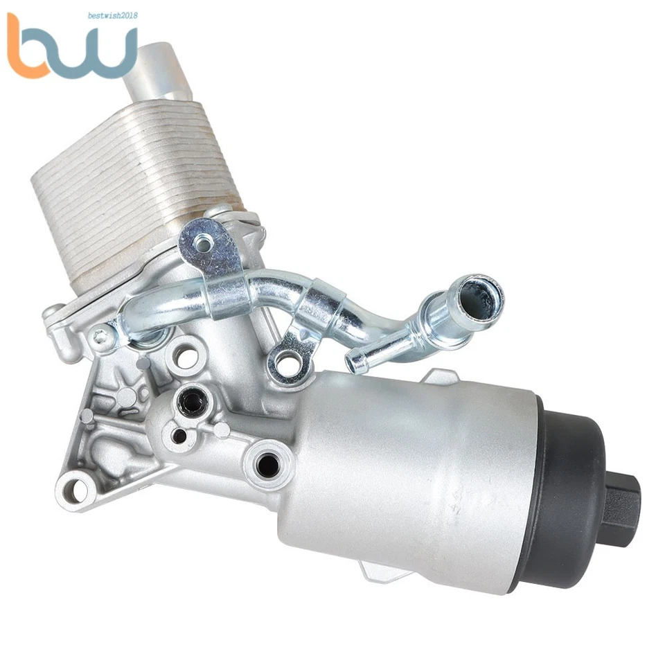 Carcasa de filtro de enfriador de aceite para Chevrolet Trax Sonic Cruze Buick Encore 11-19 1,4 L Foto 2 de 4