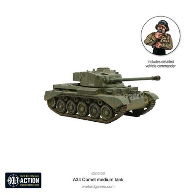 A34 Comet Cruiser Tank - Warlord Games 28mm