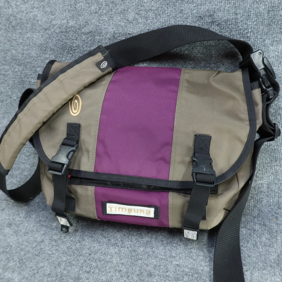 TIMBUK2 Bolso Bandolera Mensajero de Hombro Pequeño Púrpura Laptop Llevar Trabajo Escuela Foto 2 de 4