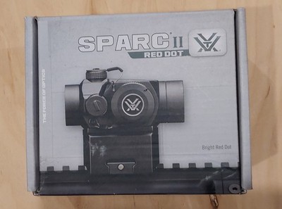 Vortex Optics SPARC II Red Dot Sight 1x Black Picatinny Mounts Manual Rifle