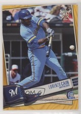 2019 Topps Big League Gold Lorenzo Cain #244 5ta